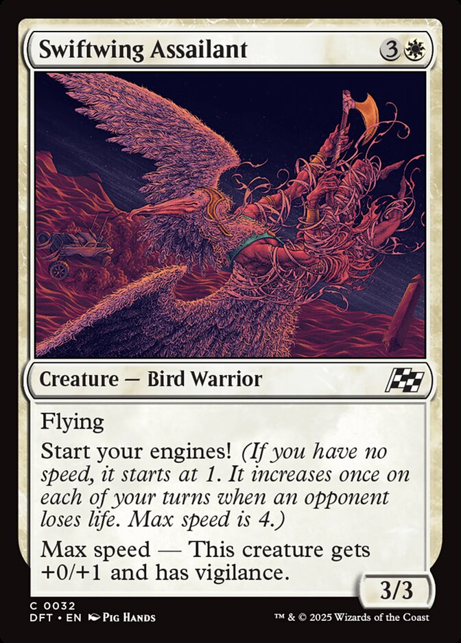 Swiftwing Assailant - [Foil] Aetherdrift (DFT)