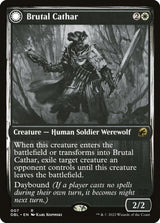 Brutal Cathar // Moonrage Brute (7) - Innistrad: Double Feature (DBL)