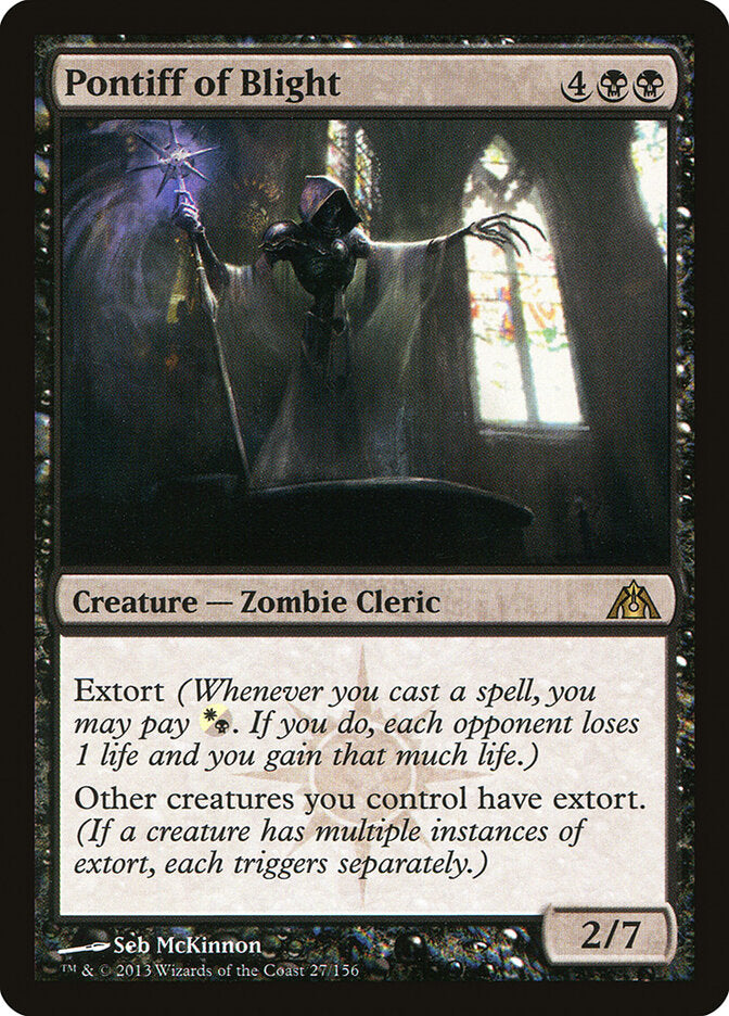Pontiff of Blight (27) - Dragon's Maze (DGM)