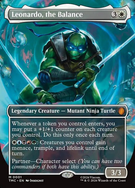 Leonardo, the Balance (1) - Teenage Mutant Ninja Turtles Eternal (TMC)