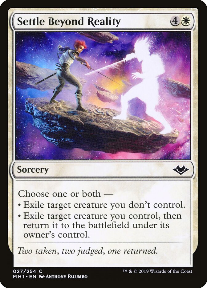 Settle Beyond Reality (27) - Modern Horizons (MH1)