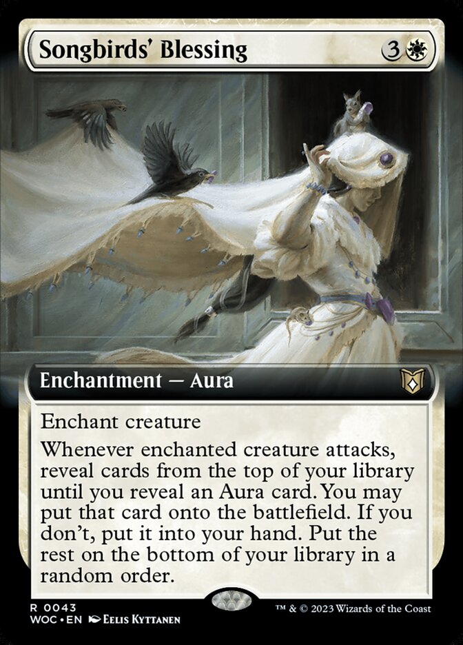 Songbirds' Blessing (43) - Wilds of Eldraine Commander (WOC)