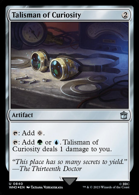 Talisman of Curiosity (840) - Doctor Who (WHO)