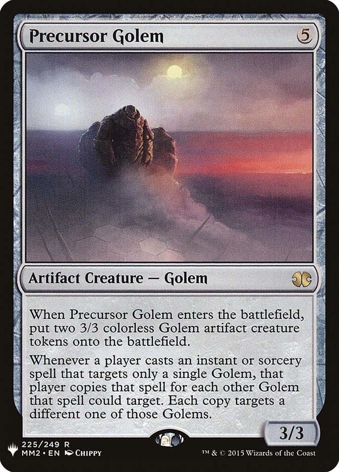 Precursor Golem - The List (PLST)
