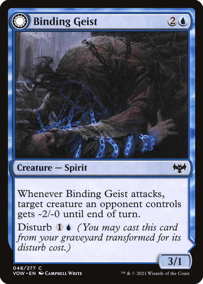 Binding Geist // Spectral Binding (48) - Innistrad: Crimson Vow (VOW)