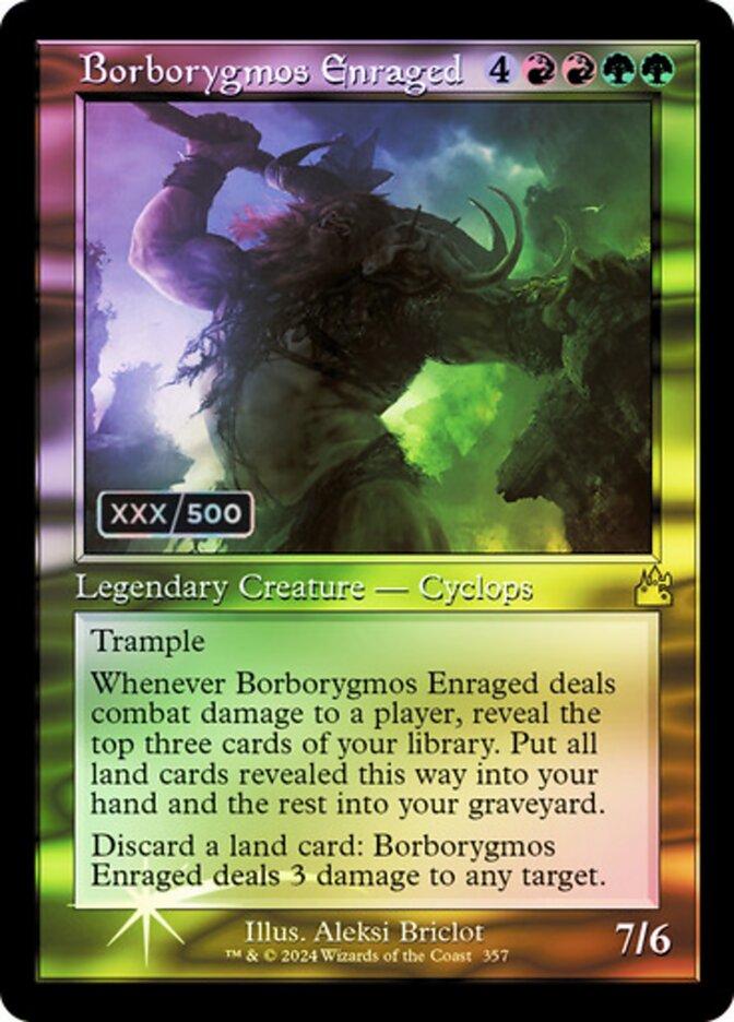 Borborygmos Enraged (357z) - Ravnica Remastered (RVR)