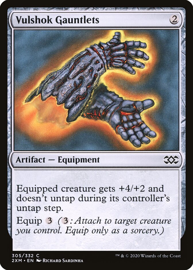 Vulshok Gauntlets (305) - Double Masters (2XM)