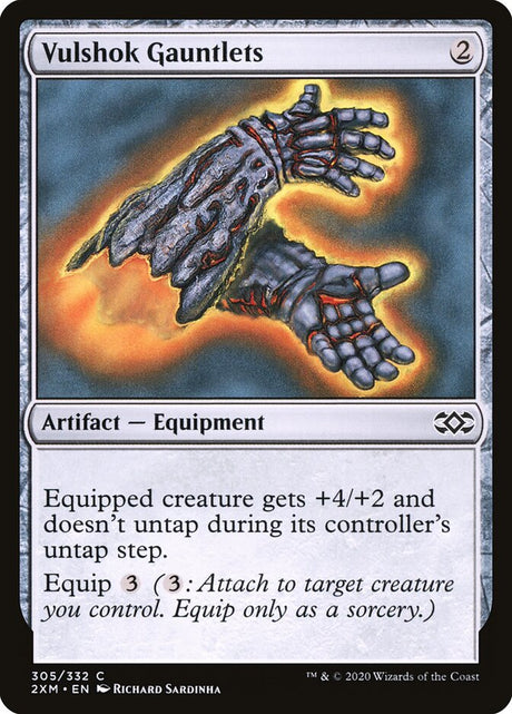 Vulshok Gauntlets (305) - Double Masters (2XM)