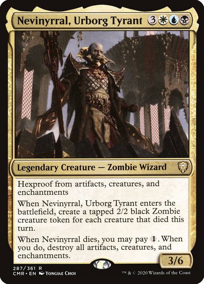 Nevinyrral, Urborg Tyrant (287) - Commander Legends (CMR)
