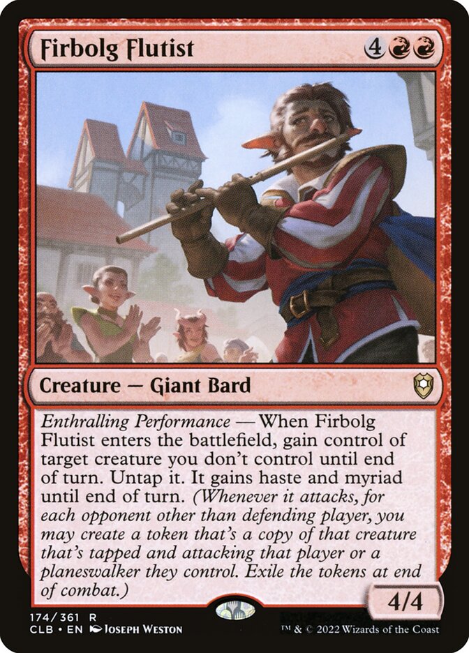 Firbolg Flutist (174) - Commander Legends: Battle for Baldur's Gate (CLB)