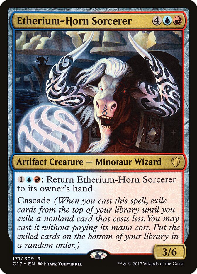 Etherium-Horn Sorcerer (171) - Commander 2017 (C17)