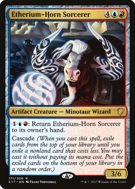 Etherium-Horn Sorcerer (171) - Commander 2017 (C17)