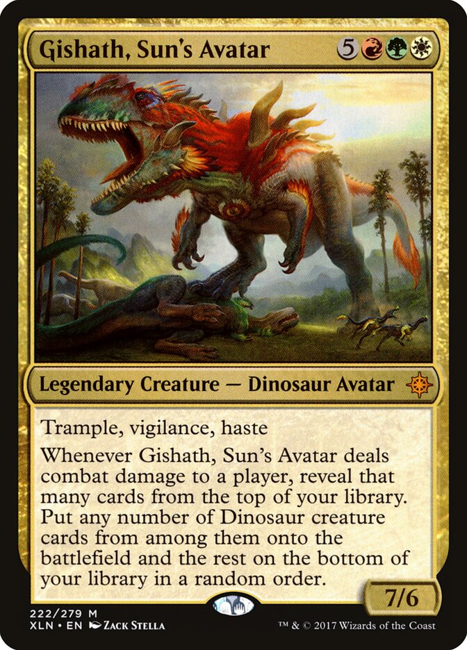 Gishath, Sun's Avatar (222) - Ixalan (XLN)