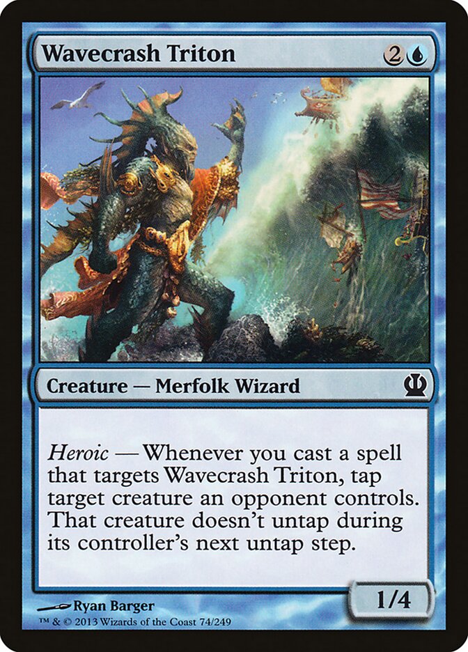 Wavecrash Triton (74) - Theros (THS)