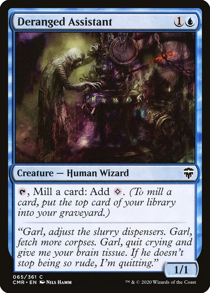 Deranged Assistant (65) - Commander Legends (CMR)