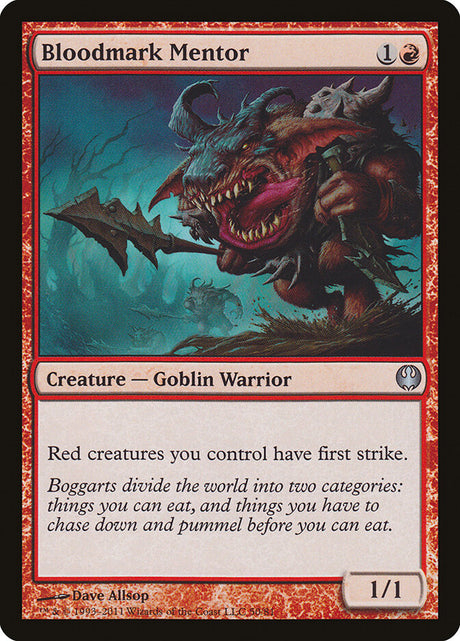Bloodmark Mentor (50) - Duel Decks: Knights vs. Dragons (DDG)