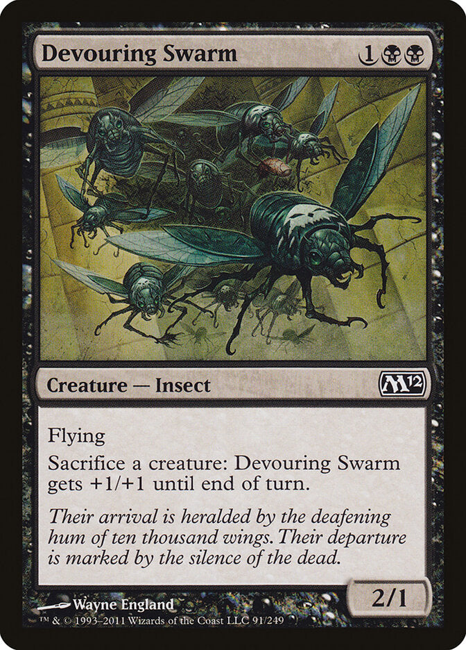 Devouring Swarm (91) - Magic 2012 (M12)
