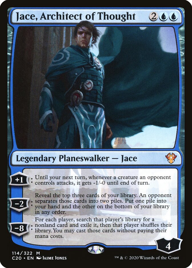 Jace, Architect of Thought (114) - Commander 2020 (C20)