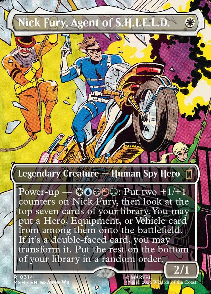 Nick Fury, Agent of S.H.I.E.L.D. (314) - Marvel Super Heroes (MSH)