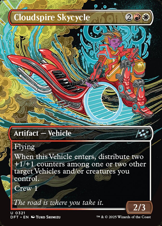 Cloudspire Skycycle - [Borderless] Aetherdrift (DFT)