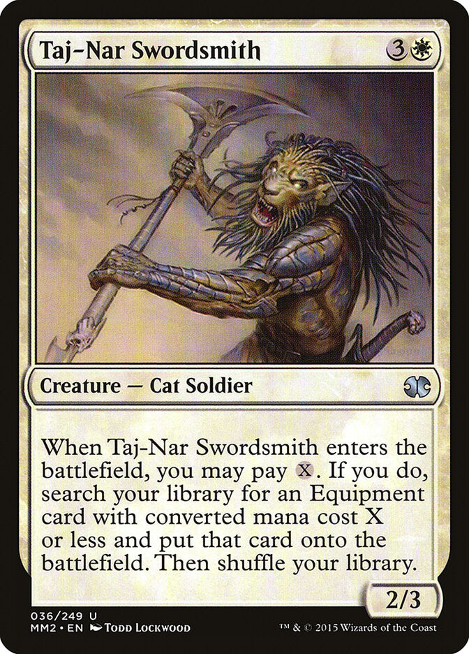 Taj-Nar Swordsmith (36) - Modern Masters 2015 (MM2)