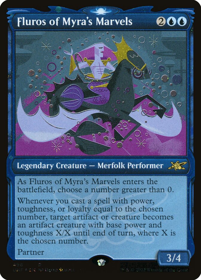 Fluros of Myra's Marvels (498) - Unfinity (UNF)