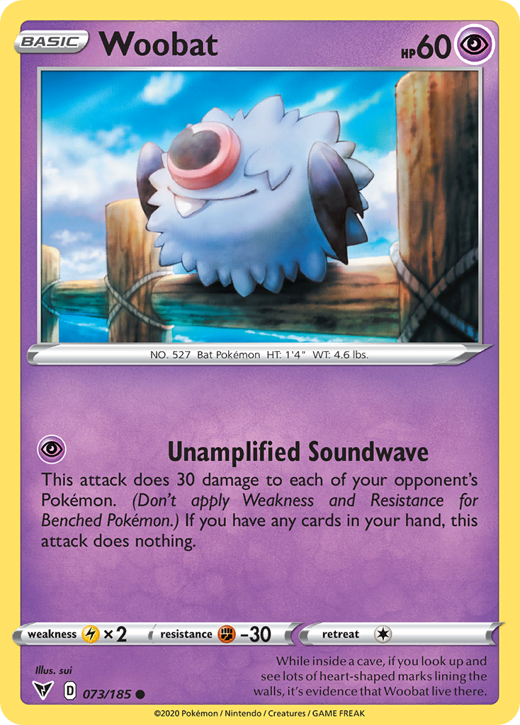 Woobat (73/185) - Vivid Voltage (VIV)