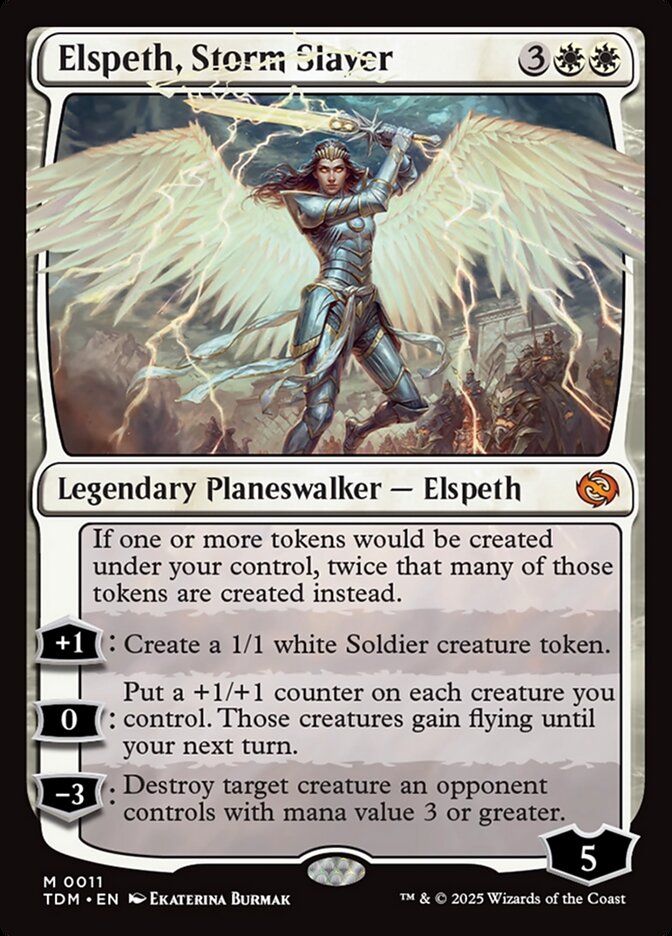Elspeth, Storm Slayer (11) - Tarkir: Dragonstorm (TDM)