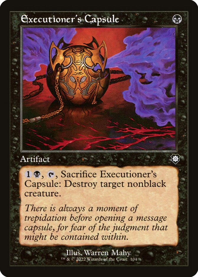 Executioner's Capsule (104) - The Brothers' War Commander (BRC)