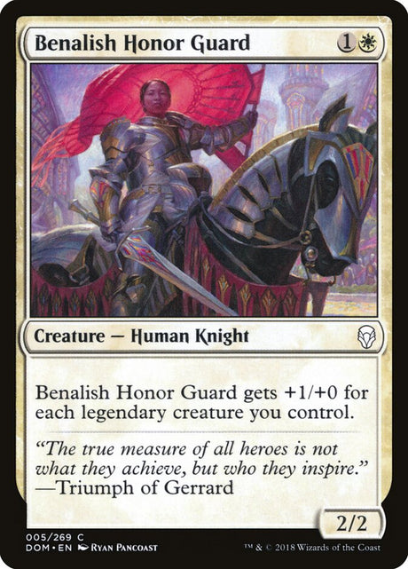Benalish Honor Guard (5) - Dominaria (DOM)