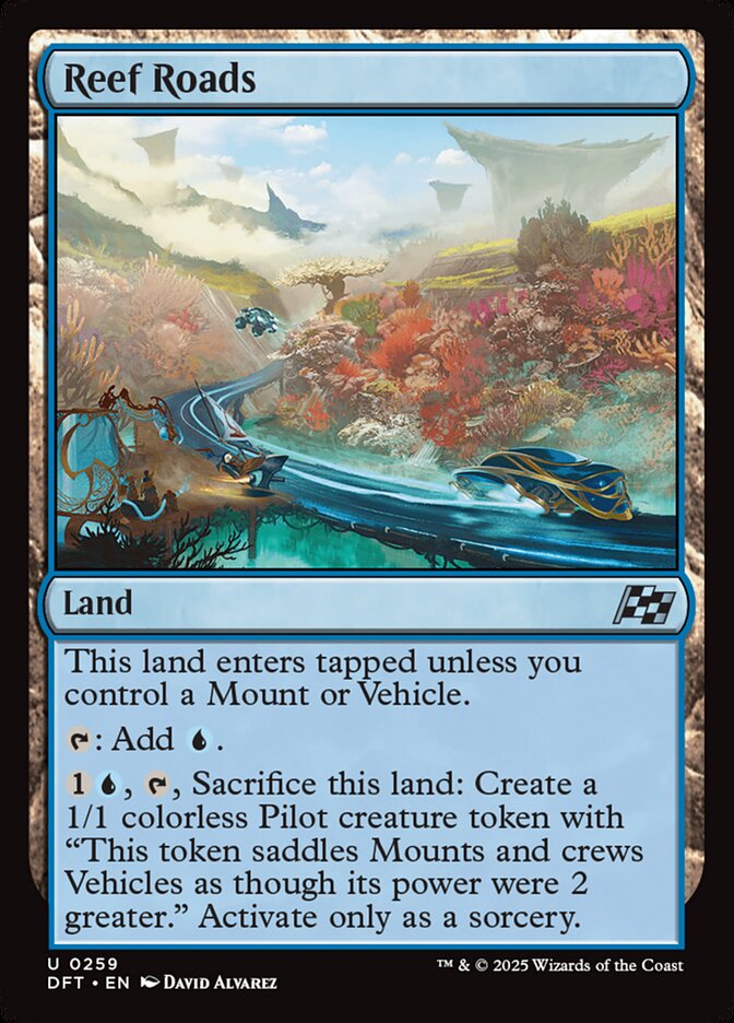 Reef Roads - [Foil] Aetherdrift (DFT)