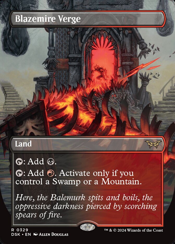 Blazemire Verge (329) - Duskmourn: House of Horror (DSK)