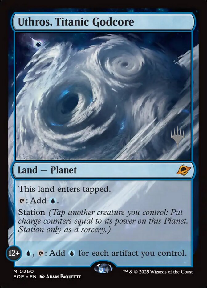 Uthros, Titanic Godcore (260p) - Edge of Eternities Promos (PEOE)