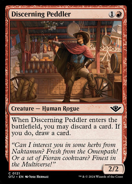 Discerning Peddler (121) - Outlaws of Thunder Junction (OTJ)