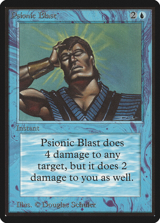 Psionic Blast (75) - Limited Edition Beta (LEB)