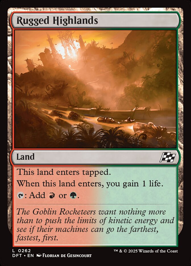 Rugged Highlands (262) - Aetherdrift (DFT)