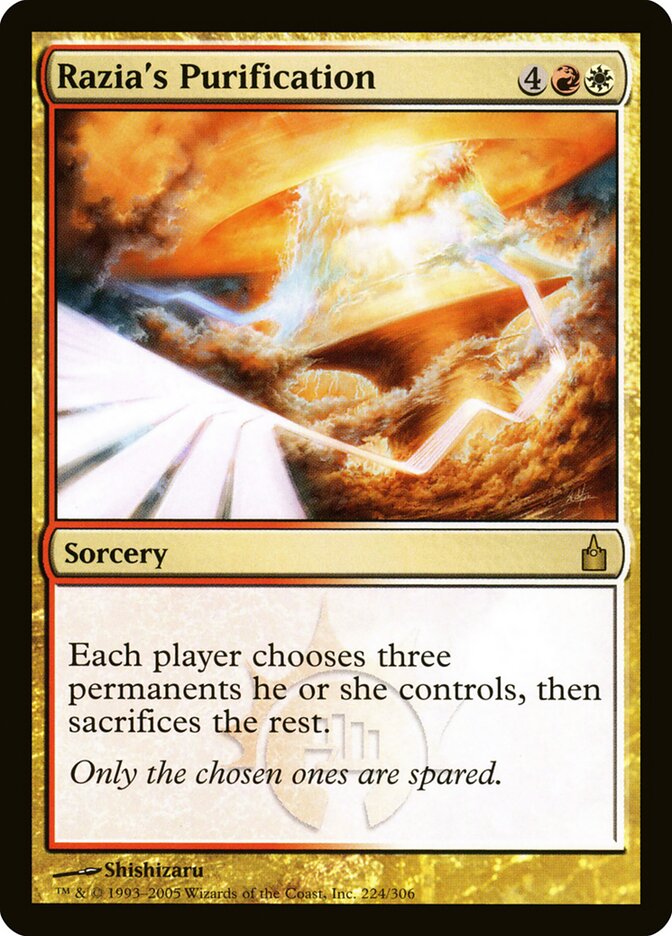 Razia's Purification (224) - Ravnica: City of Guilds (RAV)