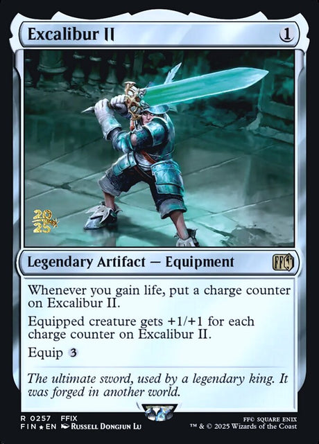 Excalibur II (257s) - Final Fantasy Promos (PFIN)