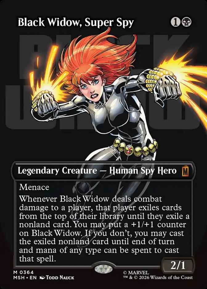 Black Widow, Super Spy (364) - Marvel Super Heroes (MSH)