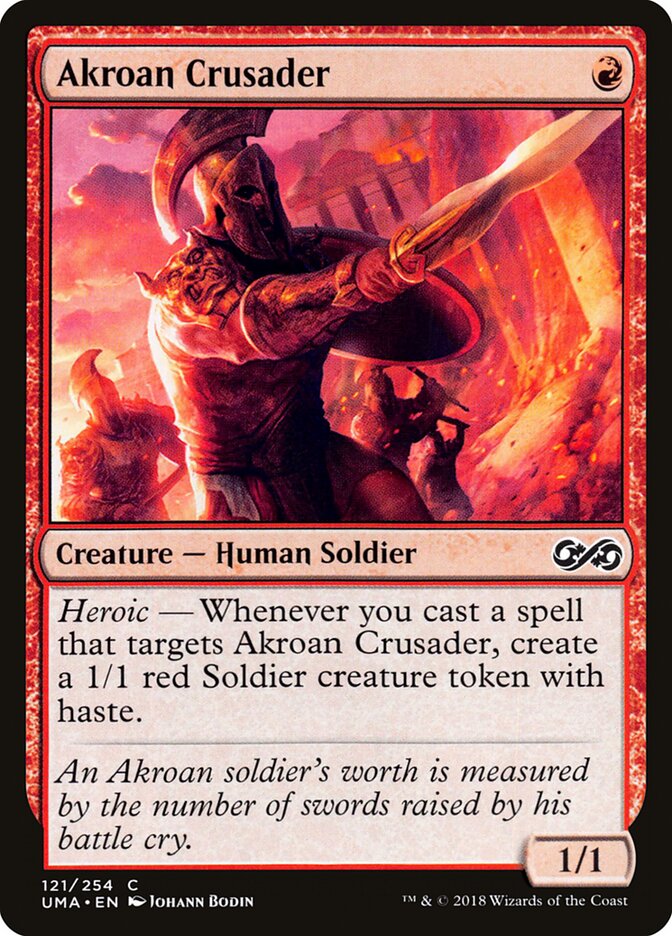 Akroan Crusader (121) - Ultimate Masters (UMA)