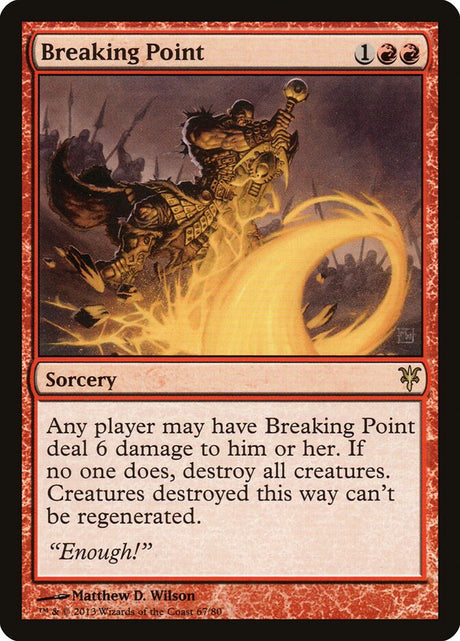 Breaking Point (67) - Duel Decks: Sorin vs. Tibalt (DDK)