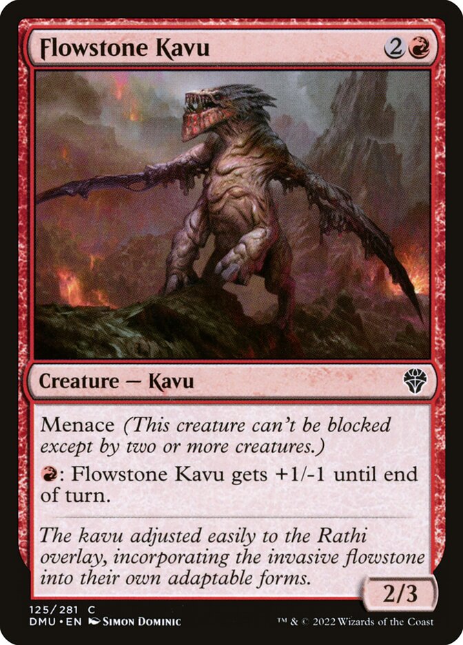 Flowstone Kavu (125) - Dominaria United (DMU)