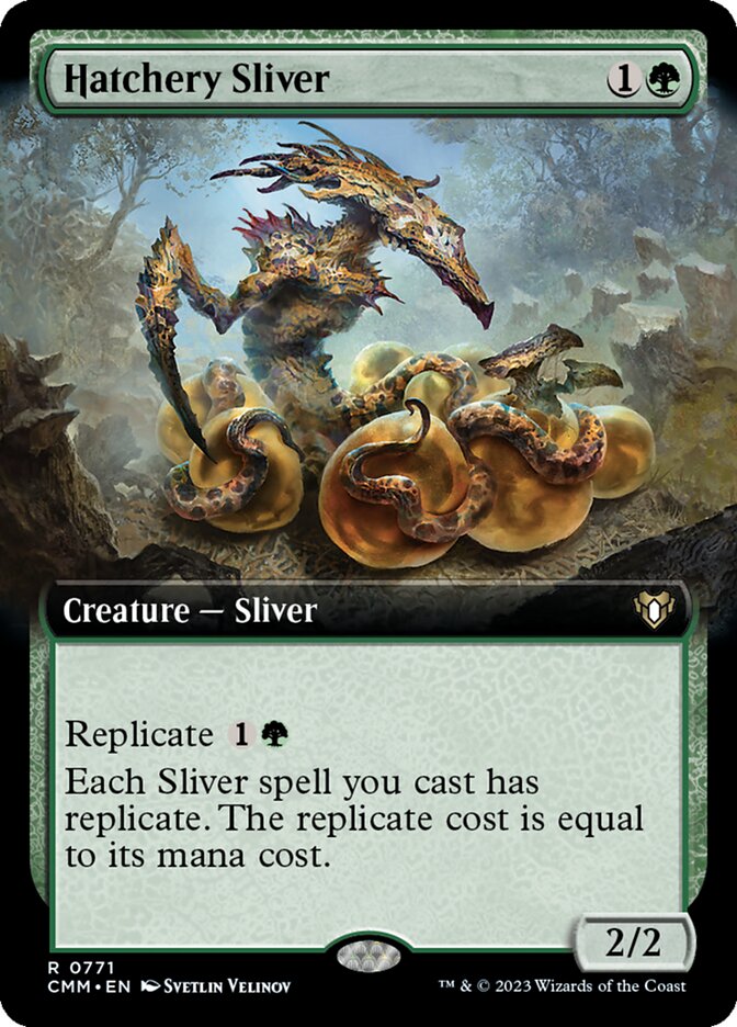Hatchery Sliver (771) - Commander Masters (CMM)