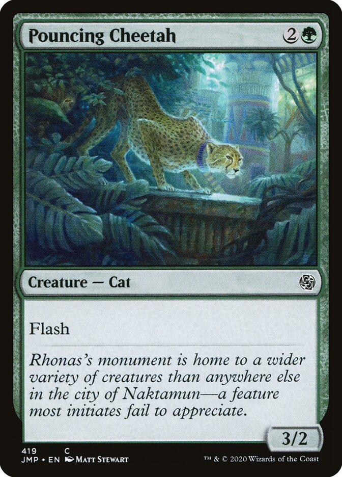 Pouncing Cheetah (419) - Jumpstart (JMP)