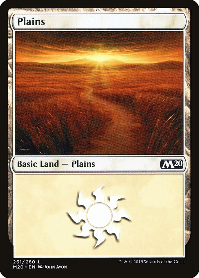 Plains (261) - Core Set 2020 (M20)