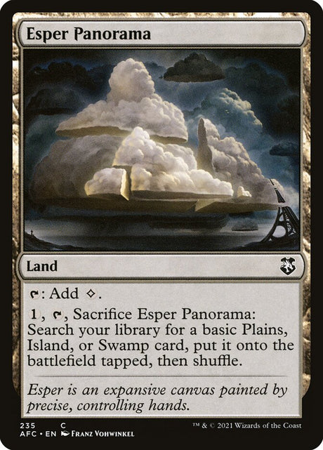 Esper Panorama (235) - Forgotten Realms Commander (AFC)