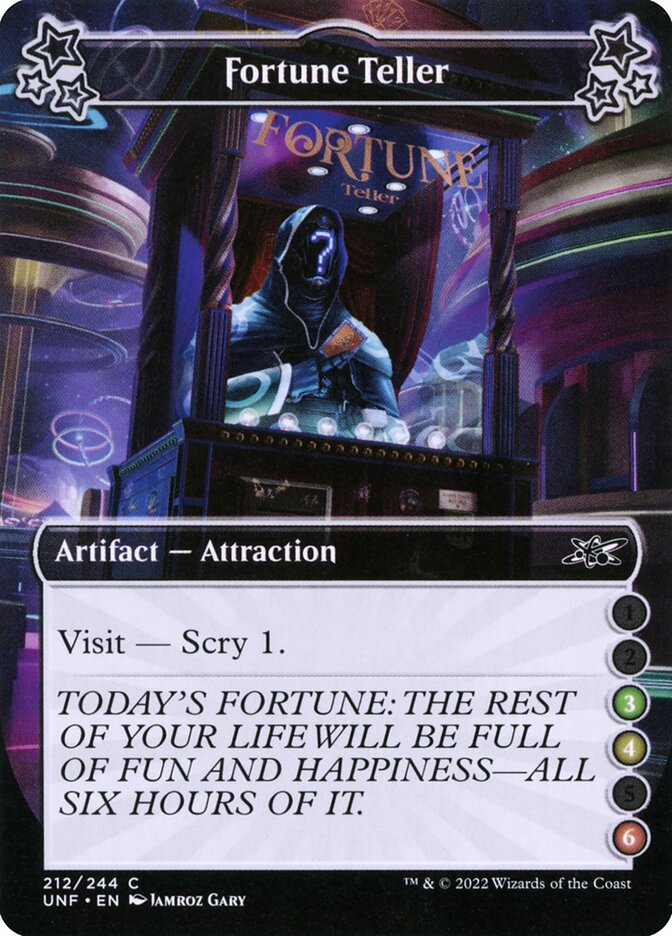 Fortune Teller (212d) - Unfinity (UNF)