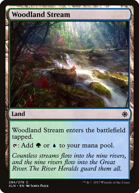 Woodland Stream (284) - Ixalan (XLN)