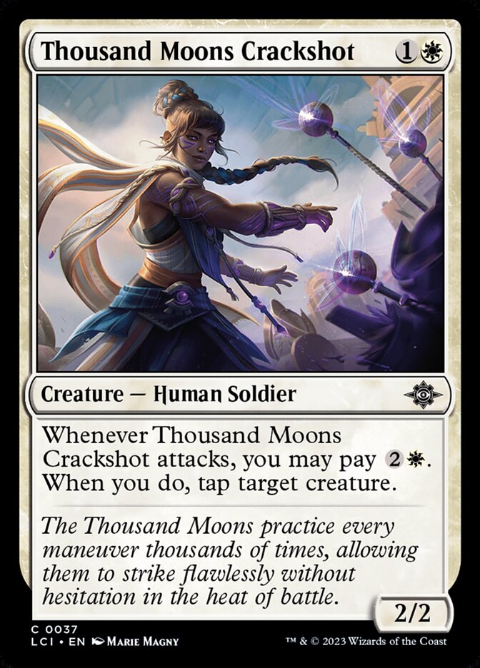 Thousand Moons Crackshot (37) - The Lost Caverns of Ixalan (LCI)