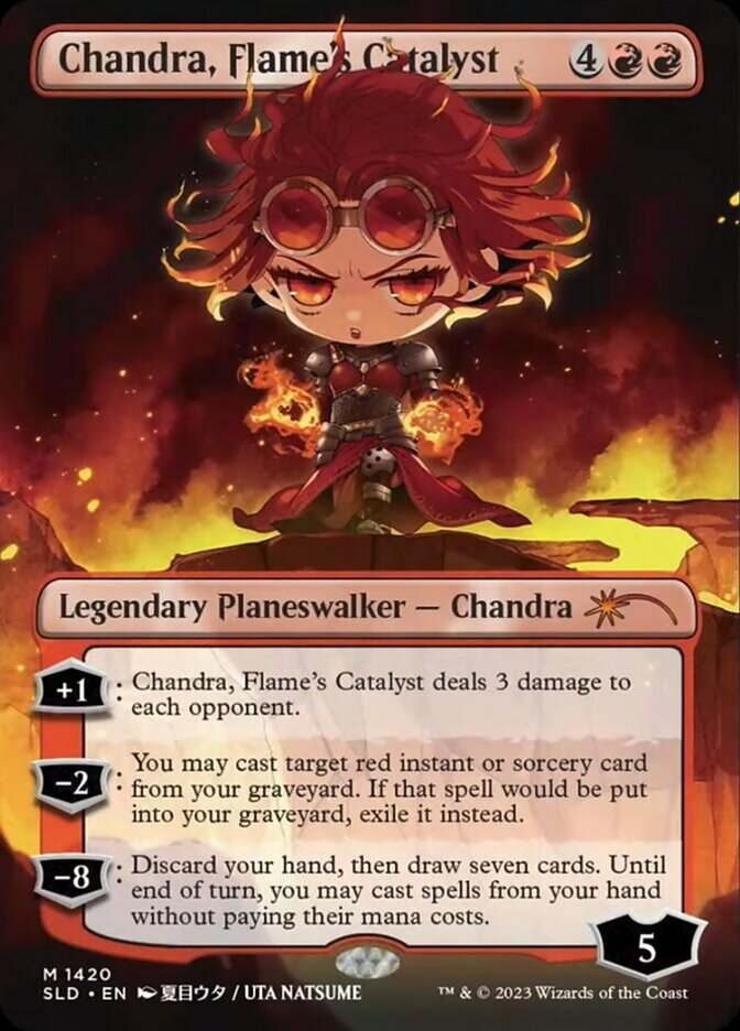 Chandra, Flame's Catalyst (1420) - Secret Lair Drop (SLD)